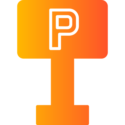 Parking sign Generic Flat Gradient icon