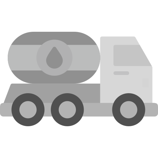 olie vrachtwagen Generic Grey icoon