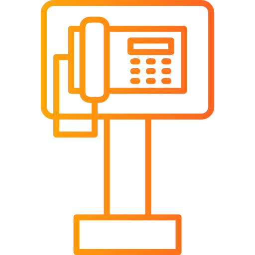 Öffentliches telefon Generic Gradient icon