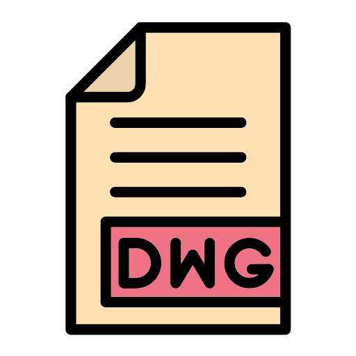 dwg Generic Outline Color icona
