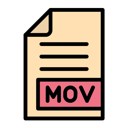 Mov Generic Outline Color icon