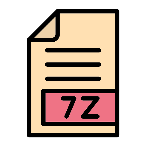 7z Generic Outline Color icon