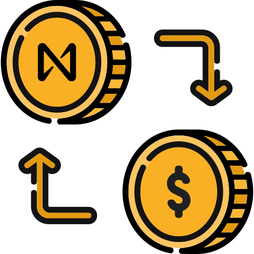 Cryptocurrency Generic Outline Color icon
