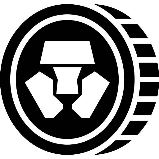 cryptovaluta Generic Glyph icoon