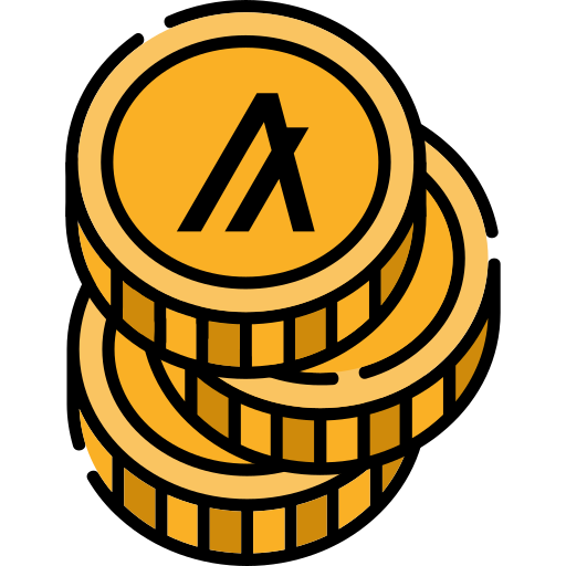 Cryptocurrency Generic Outline Color icon