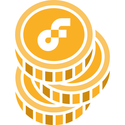 cryptovaluta Generic Flat icoon