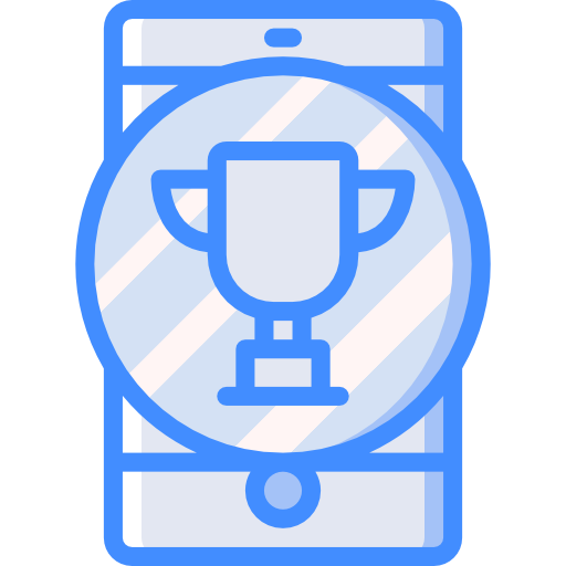 Award Basic Miscellany Blue icon