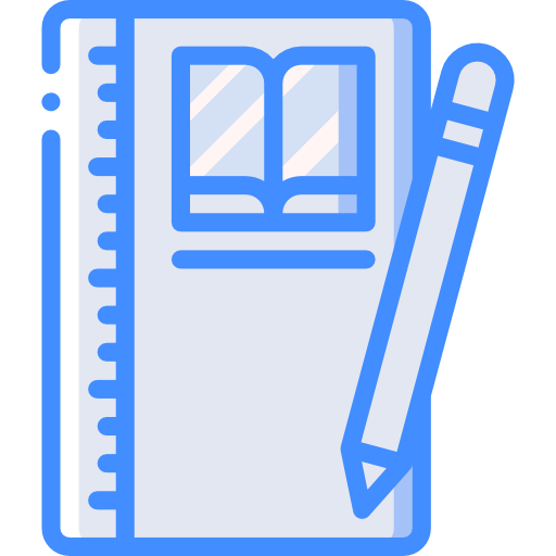 notitieboekje Basic Miscellany Blue icoon