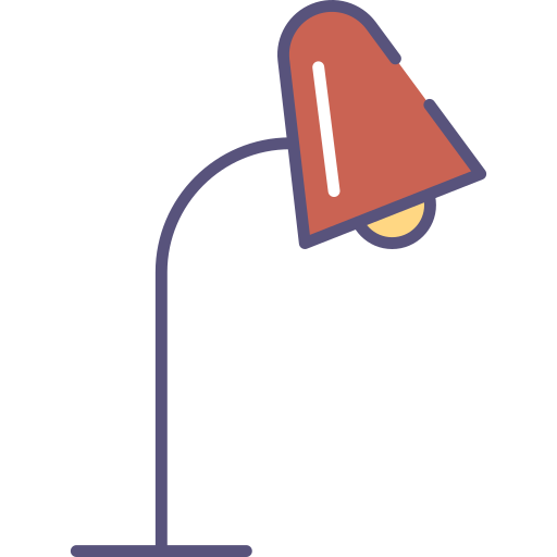 lámpara Berkahicon Lineal Color icono