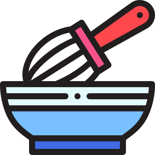 Cooking Detailed Rounded Lineal color icon