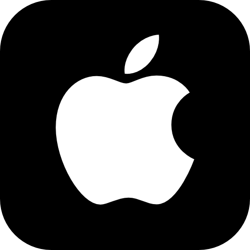 りんご Basic Straight Filled icon