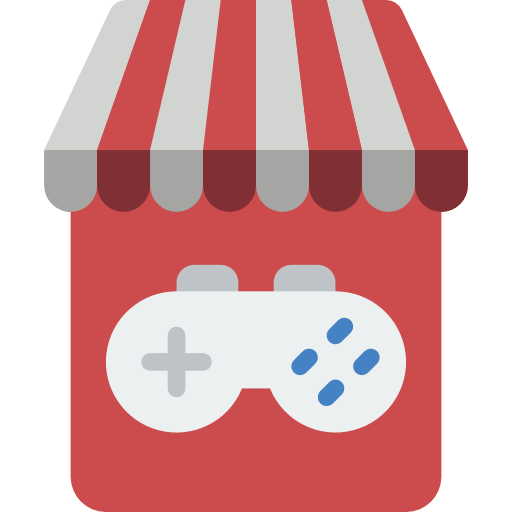 Game store Basic Miscellany Flat icon