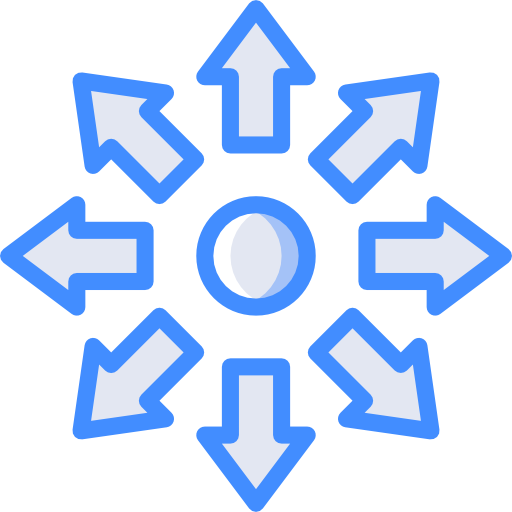 Movement Basic Miscellany Blue icon