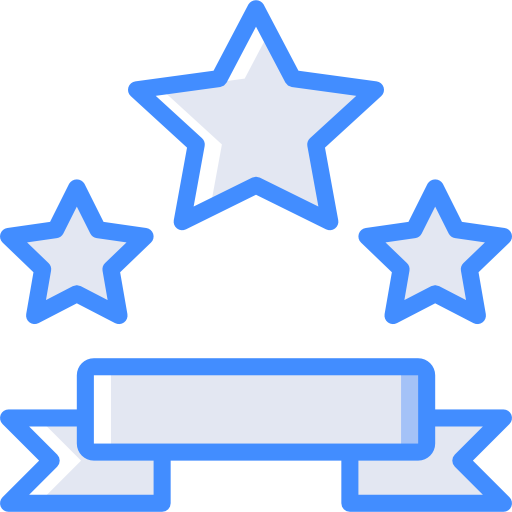 장학금 Basic Miscellany Blue icon