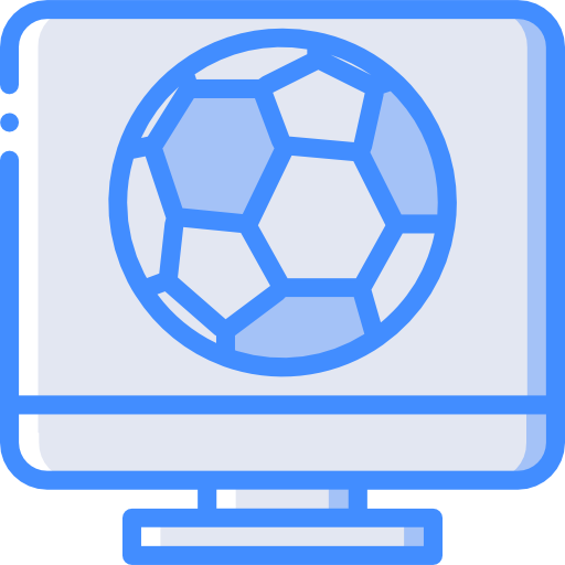 フットボールの試合 Basic Miscellany Blue icon
