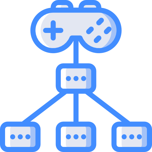 Gamepad Basic Miscellany Blue icon