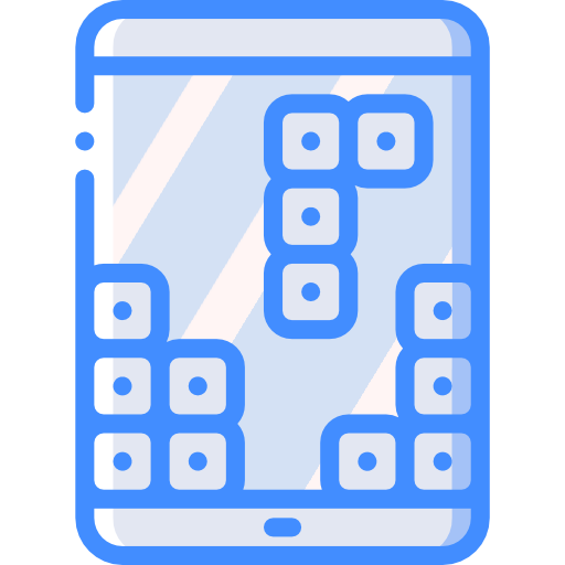 tetris Basic Miscellany Blue icona