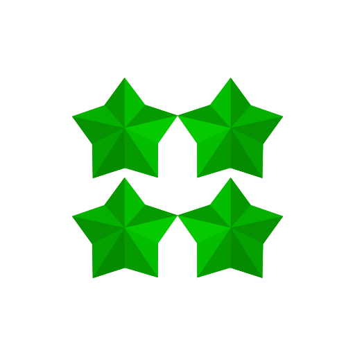 vier sterren Generic Flat icoon