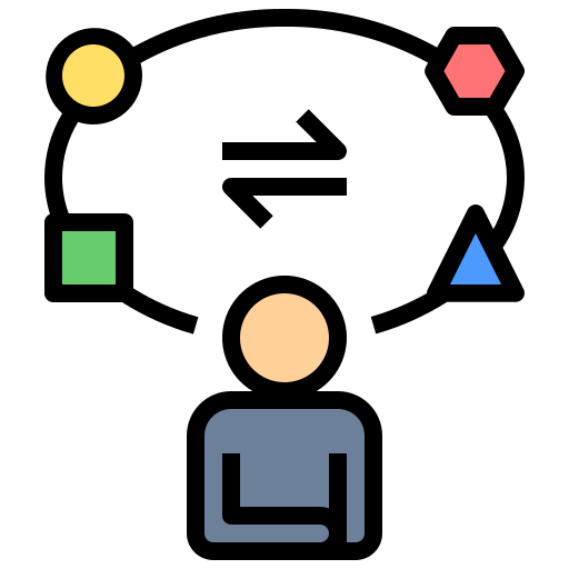 Adaptation Generic Outline Color icon