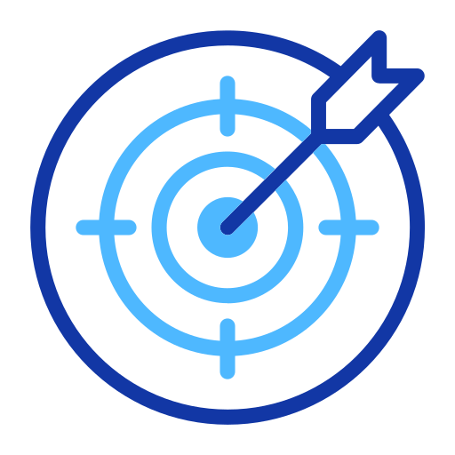 Targeted marketing Generic Outline Color icon