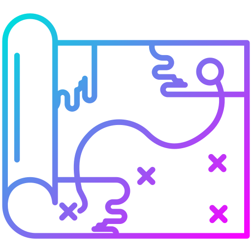 mapa Generic Gradient ikona