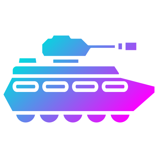 Army tank Generic Flat Gradient icon
