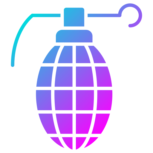 Grenade Generic Flat Gradient icon