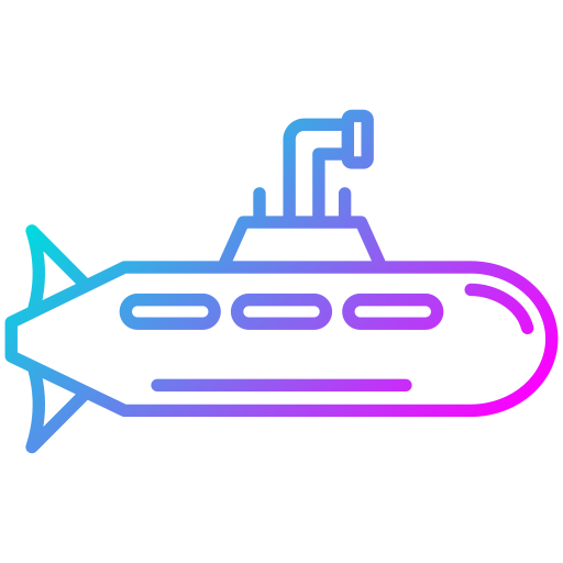 Подводная лодка Generic Gradient иконка