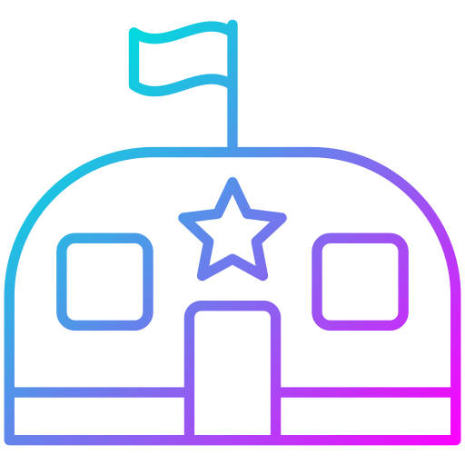 military base Generic Gradient иконка