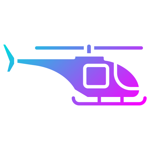 heliciopter Generic Flat Gradient Ícone