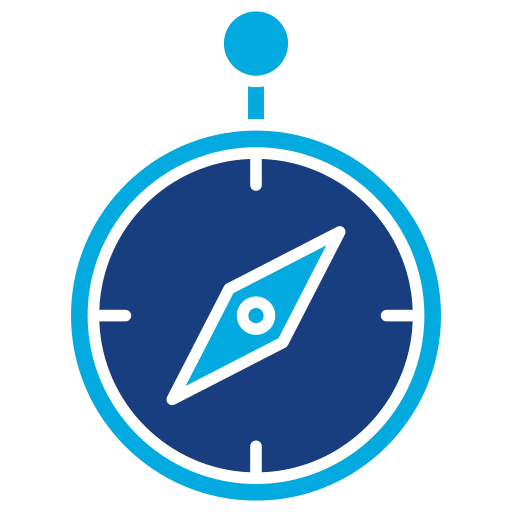 Compass Generic Blue icon