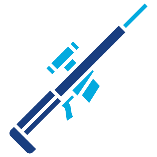 rifle de francotirador Generic Blue icono