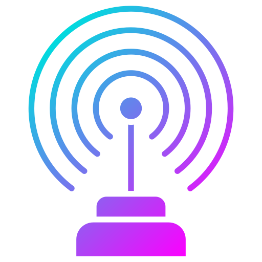 antenna Generic Flat Gradient icona