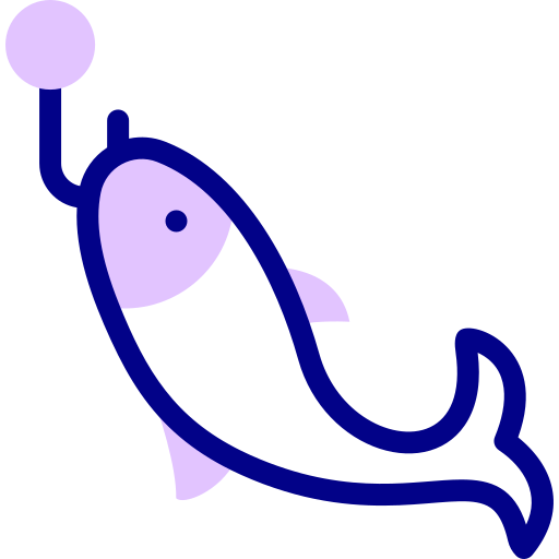 Ловля рыбы Detailed Mixed Lineal color иконка