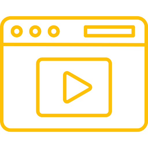 Video content Generic Simple Colors icon