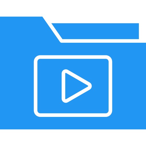 비디오 폴더 Generic Flat icon