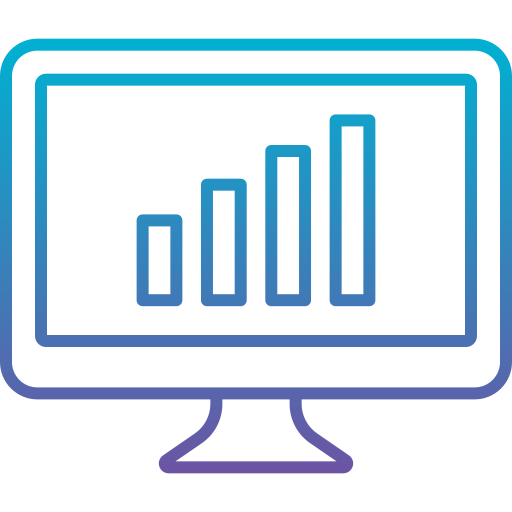 estatisticas Generic Gradient Ícone