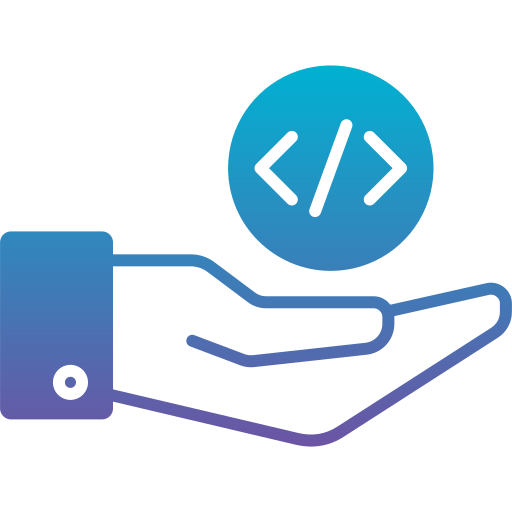 Coding Generic Flat Gradient ikon