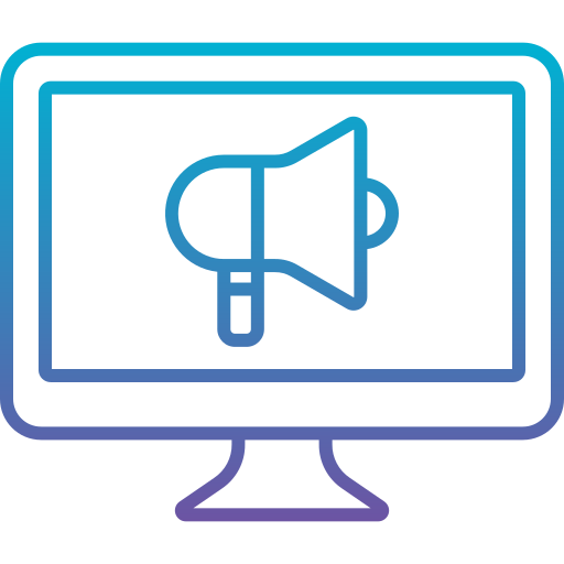 コンテンツマーケティング Generic Gradient icon