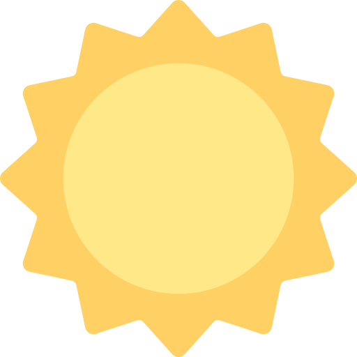 słońce Generic Flat ikona