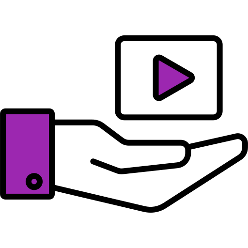 conteúdo de vídeo Generic Fill & Lineal Ícone