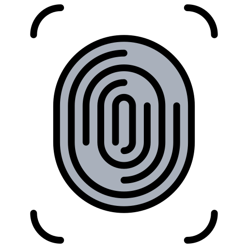 biométrico Generic Outline Color icono