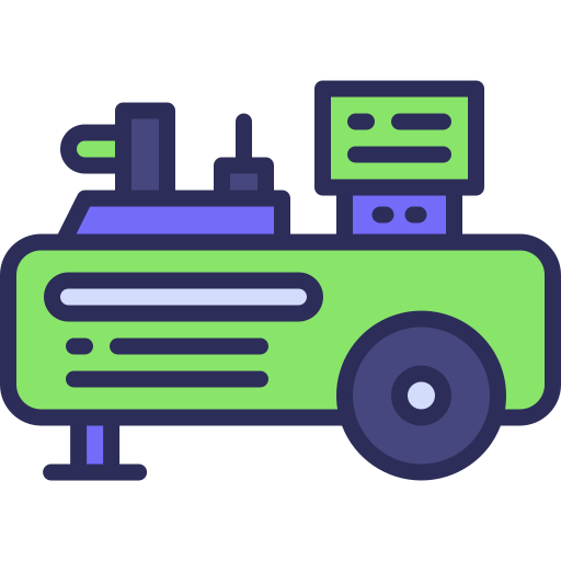 luftkompressor Generic Outline Color icon