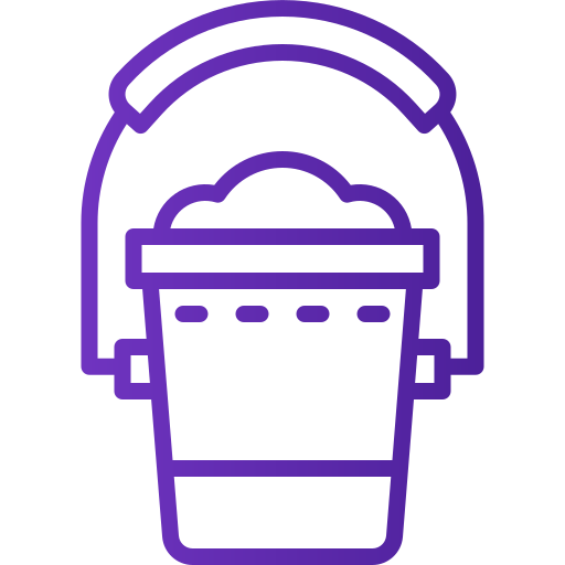 Bucket Generic Gradient icon