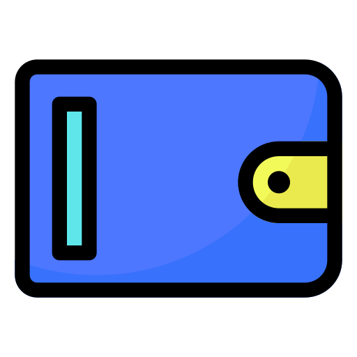 Wallet Generic Outline Color icon