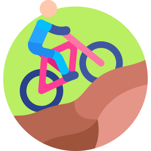 ciclismo Detailed Flat Circular Flat icono