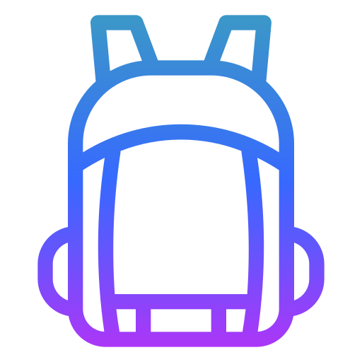 rucksack Generic Gradient icon
