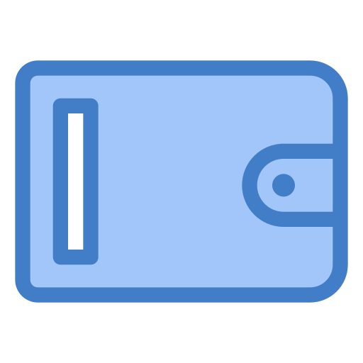 cartera Generic Blue icono