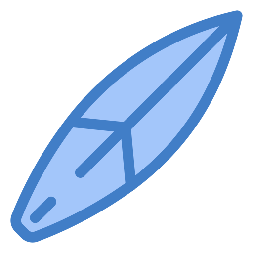 Surfing board Generic Blue icon