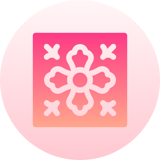 Tile Basic Gradient Circular icon